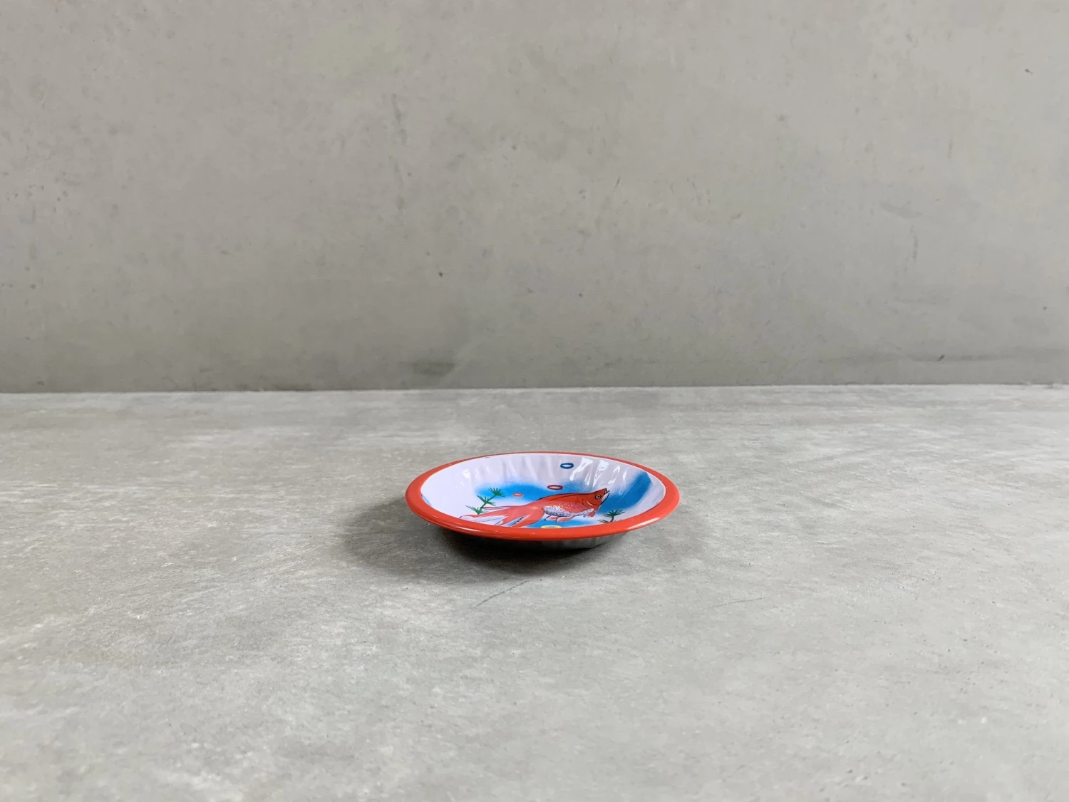 Tin Toy Goldfish Tray Kids