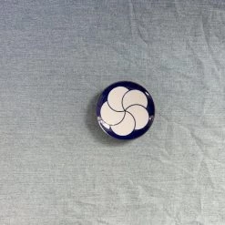 Hakusan Porcelain Japanese Plum Plate Round Small