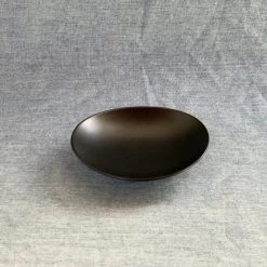 Hakusan Porcelain Dining & Tableware Waen Plate Matt Black