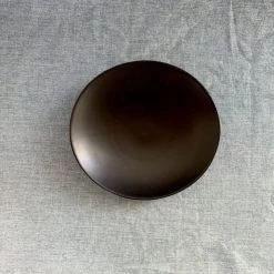 Hakusan Porcelain Dining & Tableware Waen Plate Matt Black